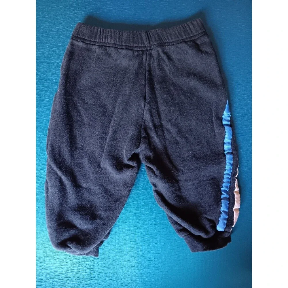 pants Vintage 18 Months Boys Converse Blue Sweatpants With Side Stripe